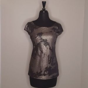 W by Worth short sleeve sequin t shirt